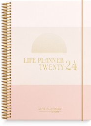 Burde Life Planner Pink 23 24 